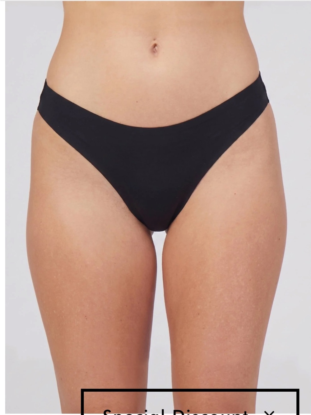 Allwear BikoSeamless Black Bikini Panty - Comfortable Everyday Women’s Underwear